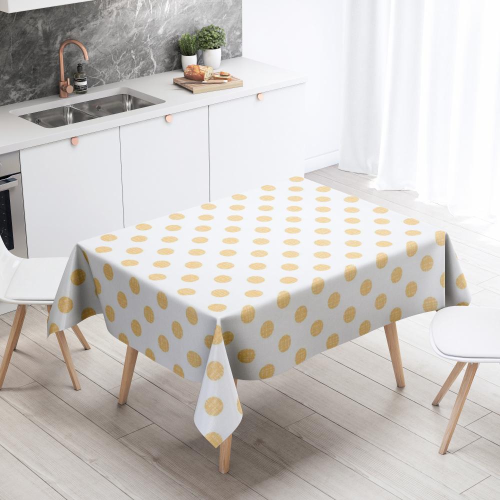 Cartoon Floral Tablecloth Home Decor Anti-Stain Waterproof Table Decoration Rectangular Kitchen Fireplace Countertop