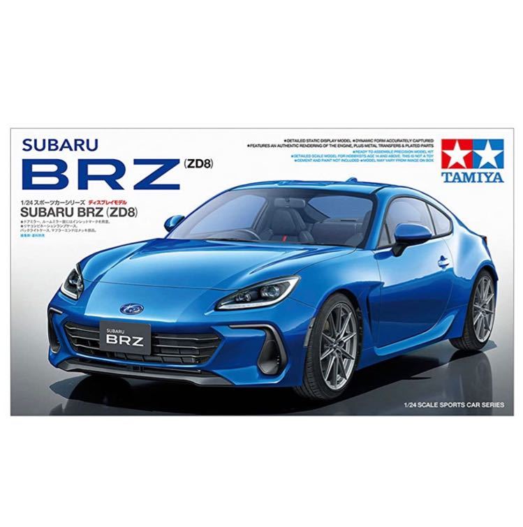 Tamiya Models Subaru BRZ ZD8 SUBARU BRZ ZD8 Sports Car Series Plastic Model Kit TAMIYA Unassembled 1/24 No.362
