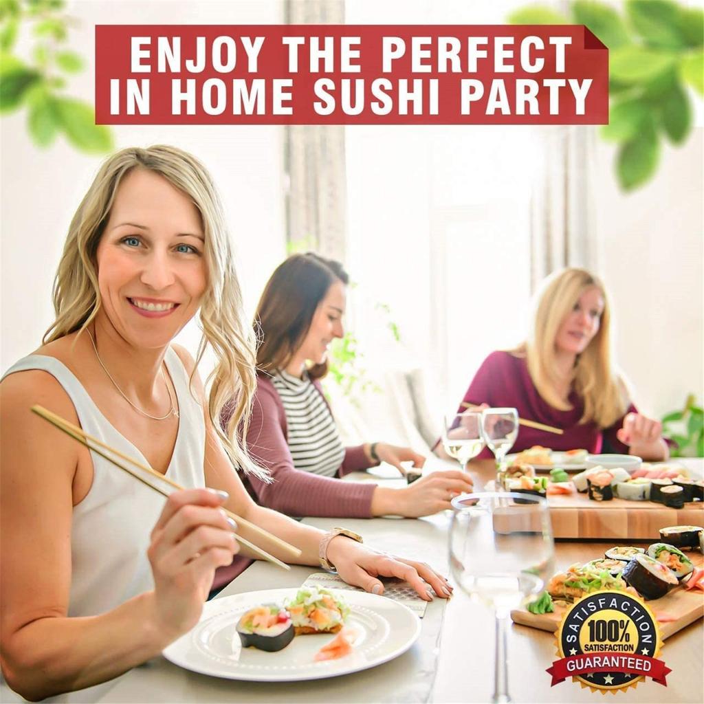 Sushi Roll Maker Making Kit  Rice Roller  Kitchen DIY Set