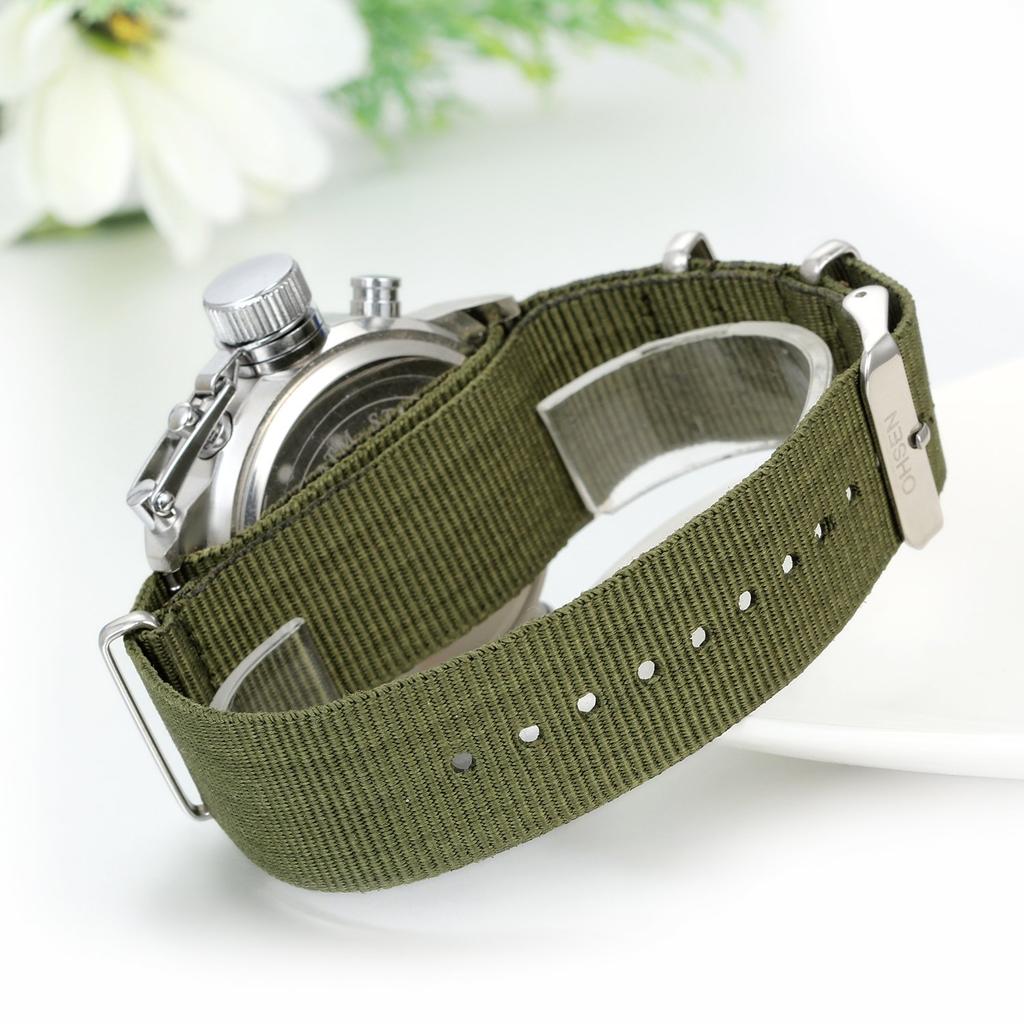 JewelryWe Analog Digital Japanese Kuotsu 3ATM Waterproof Men's Watch, Display, Display, Watch, Fashion, Unique, Multifunctional, Outdoor, Sports,