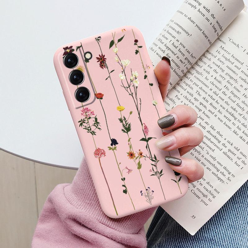 

Case For Samsung Galaxy S22 S 22 Plus Ultra Phone Cover Cute Cartoon Candy Painted Soft TPU Coque For Samsung S24 S25 Plus Funda S22 PLUS