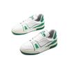 Louis Vuitton Trainer Sneakers 'White Green' 1A54HM