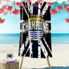 Persib Bandung Print Beach Towel, Large Soft Quick Dry Towel for Beach Camping Swimming