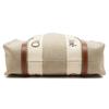 Chloe Woody Medium Tote A4 Size Compatible Bag, Beige/Brown, Women's, CHC22AS383I26, 90U, [Used]