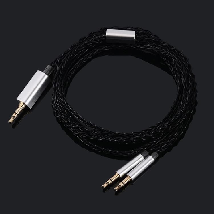 3,5mm/4mm auf 2x 2,5mm Klinken Kopfhörerkabel für HE400I/560 HE350 HE6se sundara anadda