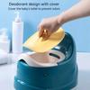 Toddler Potty Baby Toilet Trainer პორტატული სავარჯიშო ტუალეტი მოგზაურობისთვის სტაბილური და უსაფრთხო ოვალური ქვედა დიზაინის მოცურების ქოთანი იყიდება