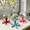 Oktopus Flaschentrocknerständer aus Glas 3D-gedruckter Abtropfständer für Tassen Flaschen Becher Rutschfestes Trinken