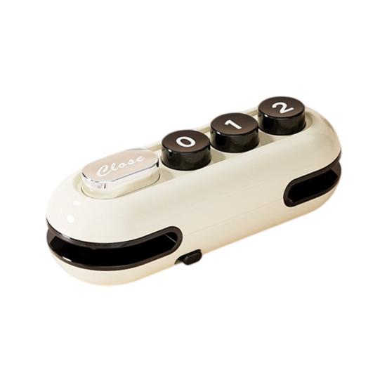 Magnetic Bag Sealer, Rechargeable Food Sealer with Cutter, Portable Heat Seal Machine for Snack Chips Bags