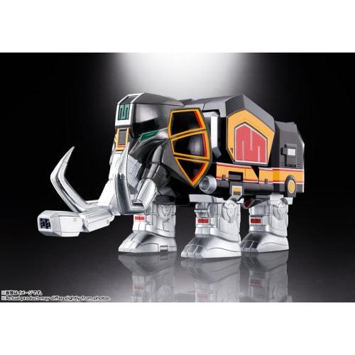 TAMASHII NATIONS Soul of Chogokin Dinosaur Sentai Zyuranger Beast Emperor Daijuujin GX-72 Daijuujin & GX-78 Dragon Caesar, approximately 260mm, ABS &