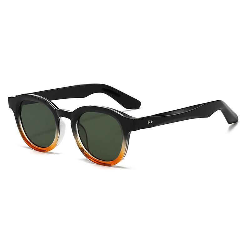 Modern New Fashion Round Shades Uv400 Classic Retro Sunglasses Men Women Wholesale High Quality Lentes