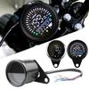 Universal Digital Motorcycle Speedometer LCD Odometer Tachometer Gauge Meter