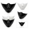 Lightweight Shell Half Face Mask Smooth Edges Realistic Face Fashion Masquerade Mask