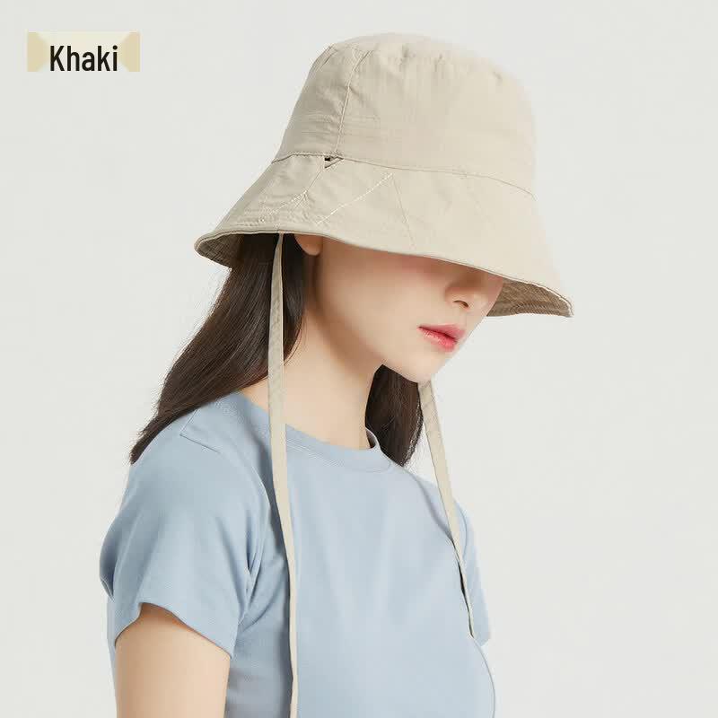 Women s UV Protection Wide Brim Adjustable Sun Hat