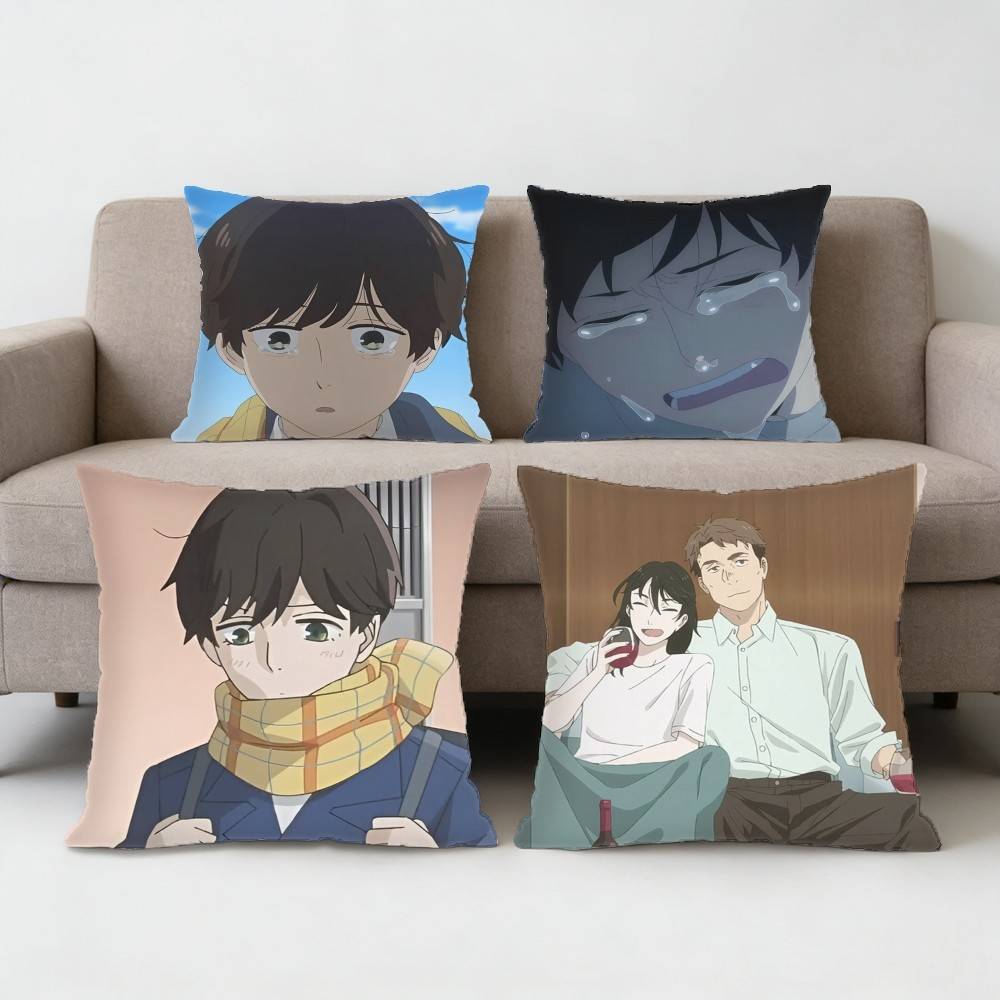Journal With Witch Makio and Asa Pillow Case Sofa Living Room for Bedroom Car Headboard Backrest Cushion Square Cushion Nap Time