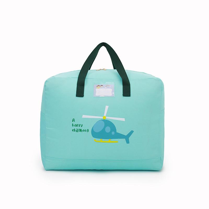 Childrens Cotton Duvet Storage Bag With Sealable Closure For Home And Travel Use