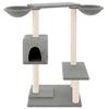 VidaXL Cat Tree with Scratching Posts Light Grey 82 Cm 171760