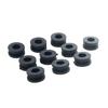 10x Rubber Side Cover Grommets Upper Tail Lower Middle Fairings Rings Nuts