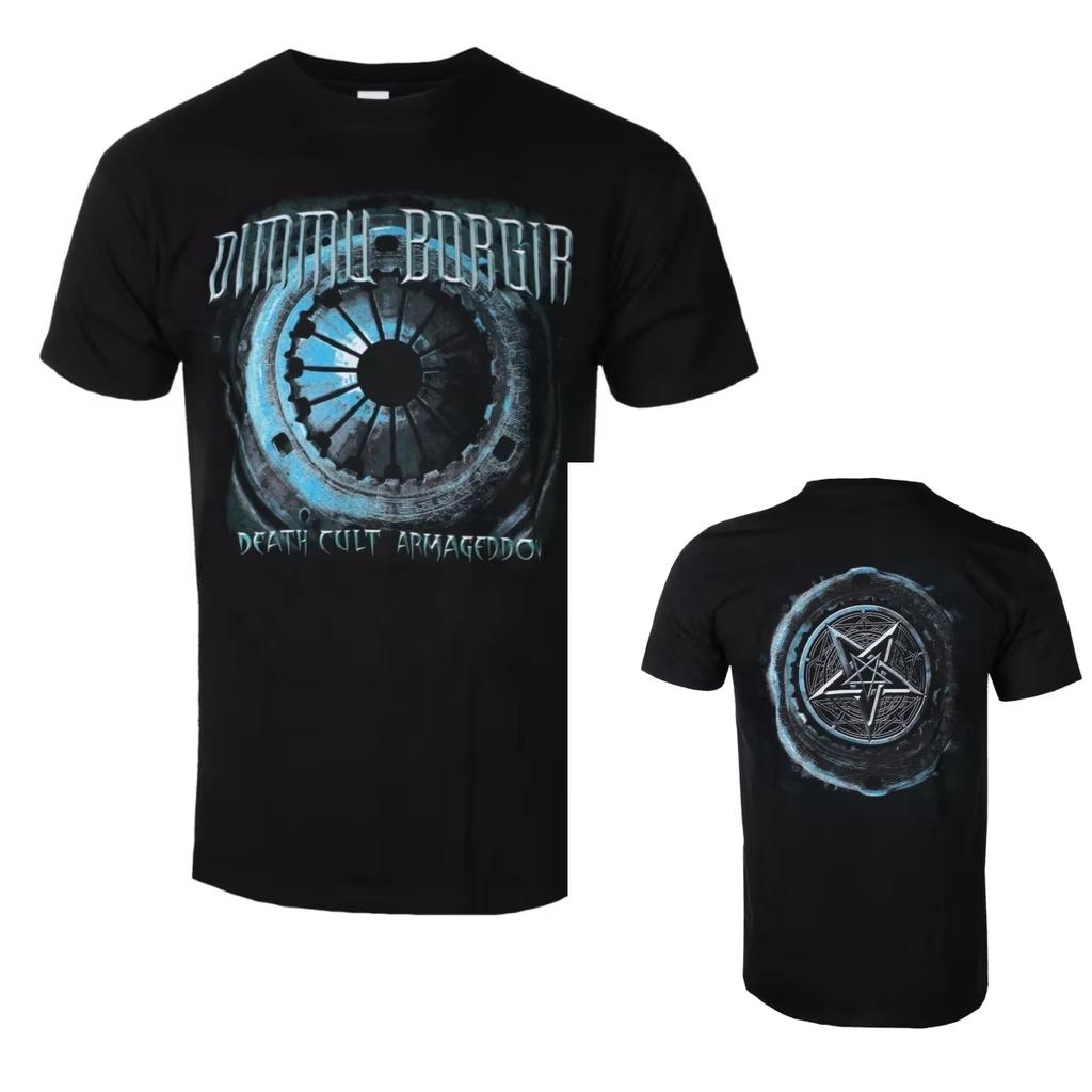 2026 Nuova T-shirt Stampata Grafica Dimmu Borgir Estate Unisex Unisex Manica Corta Marca di Moda Maglietta Casual di Lusso Vintage