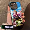 Jewelry Bonney Phone Case for iPhone 17 16 15 14 13 12 11 Air Pro Max Plus Colorful Silver MagSafe Cover