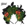 Halloween Party Hairband Floral Headband Handmade 3D Shape Widened Fit Colorful Flower