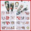 Christmas Nail Charms Nail Art Alloy Rhinestones Supplies Christmas Series Mixed Nail Art Decor for DIY Nails Ornaments