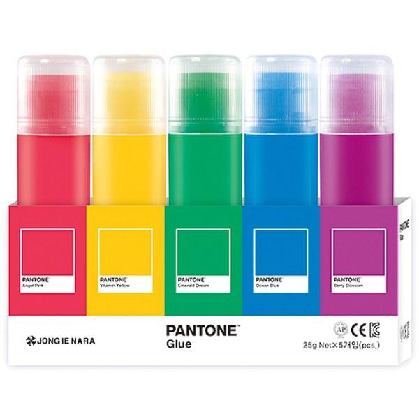 

Цветной клей Pantone, 25г, 5 упаковок, корейские игрушки