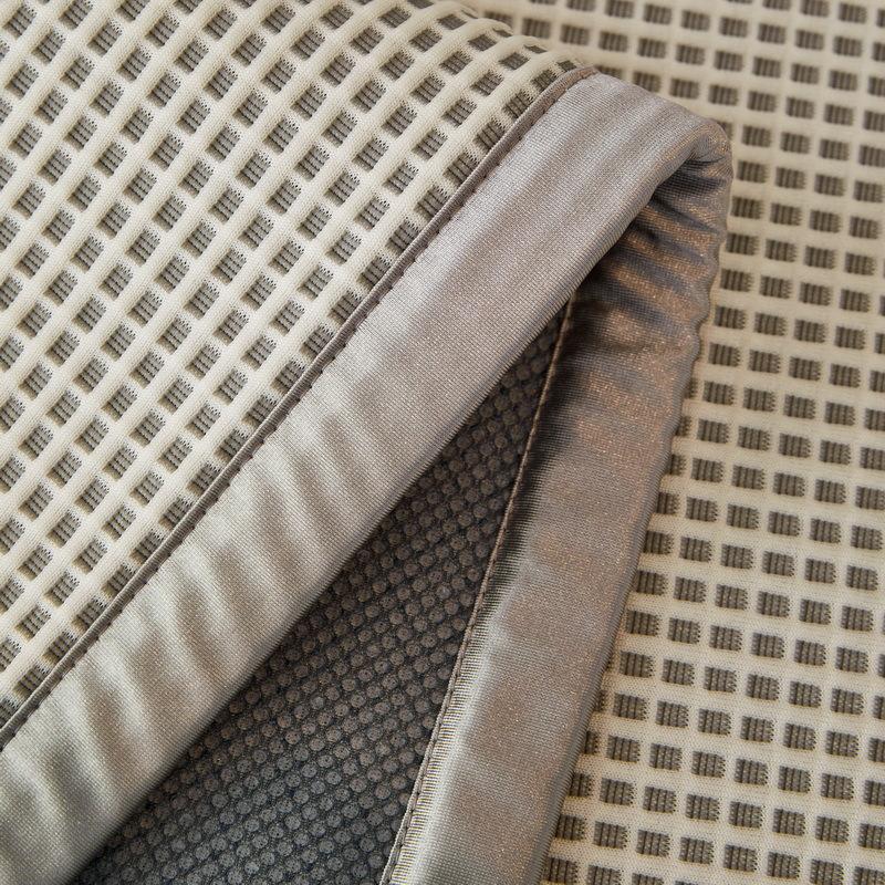 Summer High-End Light Luxury Waffle Heavy Technology Cool Summer Sofa Cushion Seat Cushion Cover Cloth