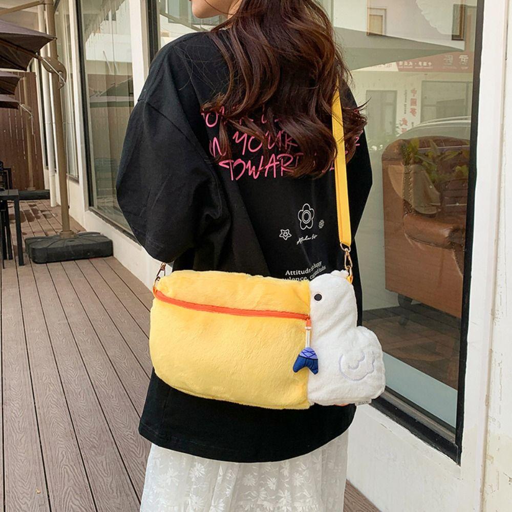 

Cross Body Bag Big Mouth Pelican Bag Cartoon Plush Pelican Ita Bag Pelican Shoulder Bag Outdoor Pelican