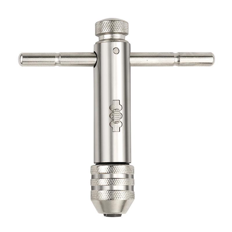 Adjustable M3-M8 Forward/Reverse Ratchet Tap Wrench Tool