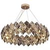 Nufeng Light Luxury Round Crystal Chandelier
