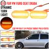 Dynamic Flowing LED Side Marker Turn Signal Light For VW Transporter T5 Polo Golf 3 4 Passat B5 Sharan Lupo Bora Multivan