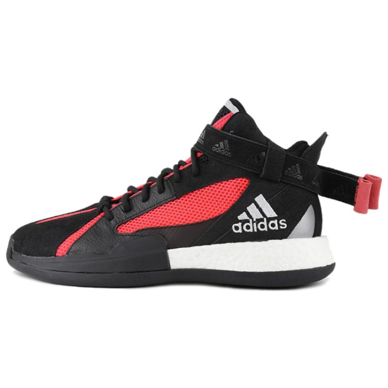 Adidas Posterize 'Black Shock Red' Sneakers EG6879