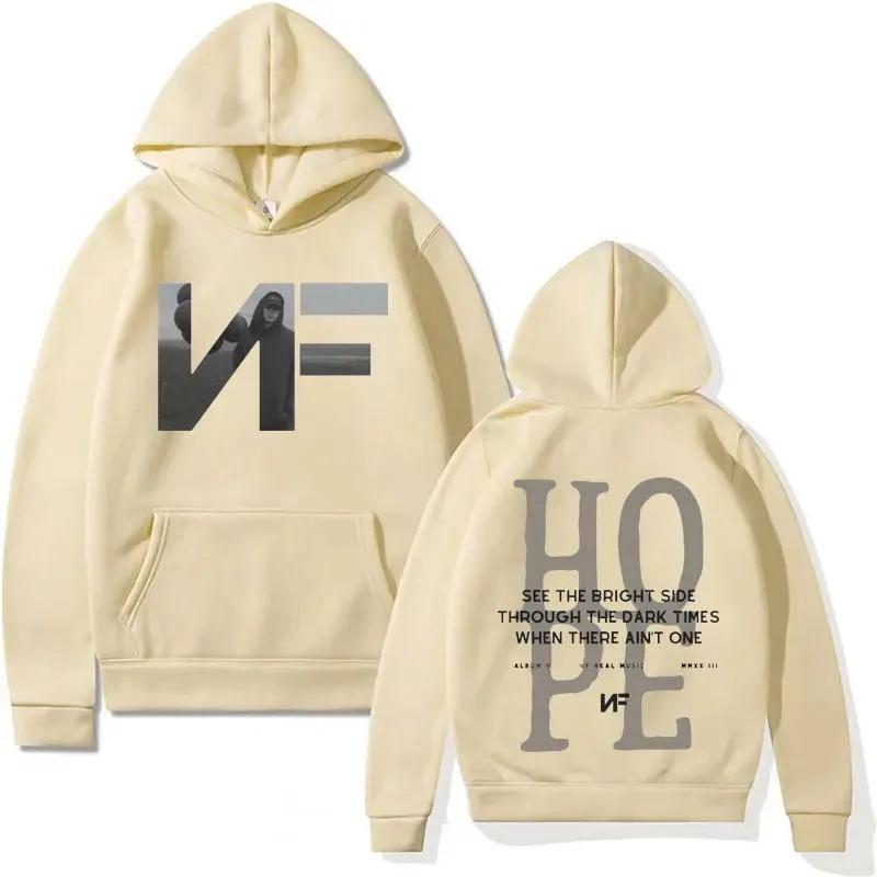 Rapper NF Hope Tracklist Grafické mikiny s kapucí