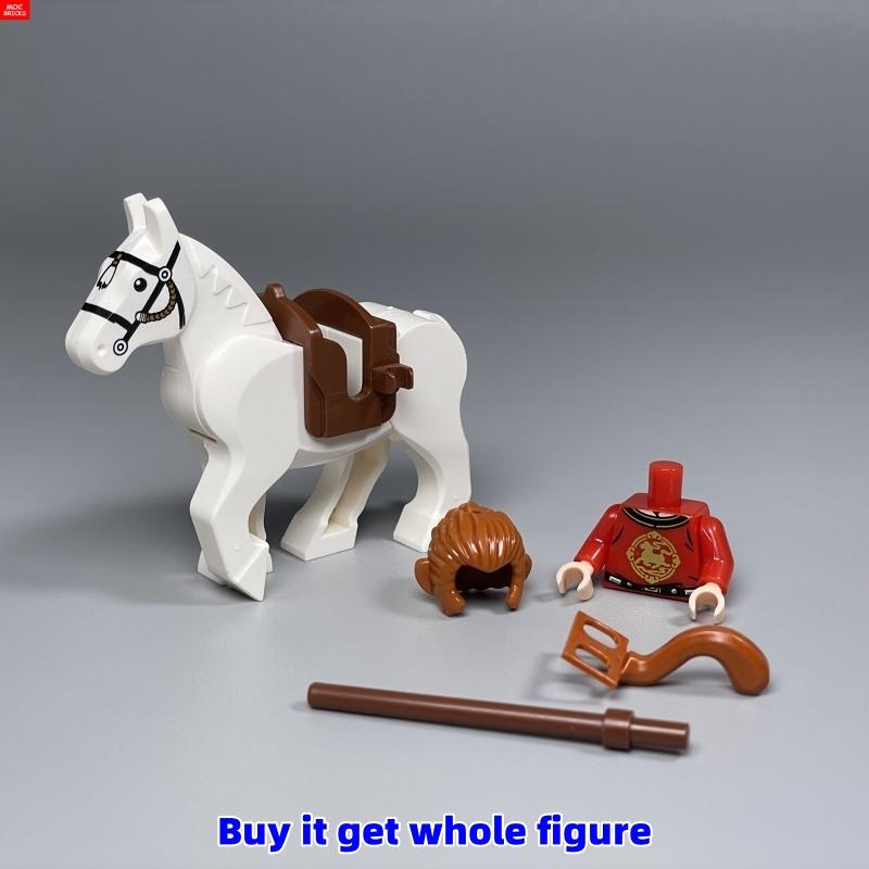 MOC Bausteine Affenkönig Sun Actionfigur Pferd Chinesische Legende Reise nach Westen Geschichte Lernorientierte Bausteine Kinder Geschenk