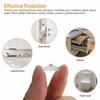 100/50 PCS Transparent Rubber Pad Rubber Feet Bumper For Pads Adhesiv For Any Cabinets Door Home Improvement Building Hardware