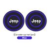 2pcs Silicone Car Cup Holder Coaster Non-Slip Anti Dust Cup Mat For Jeep Grand Cherokee Compass Patriot Renegade Wrangler AJQ1