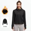 LianSu Women's Winter Hooded Yoga Jacket