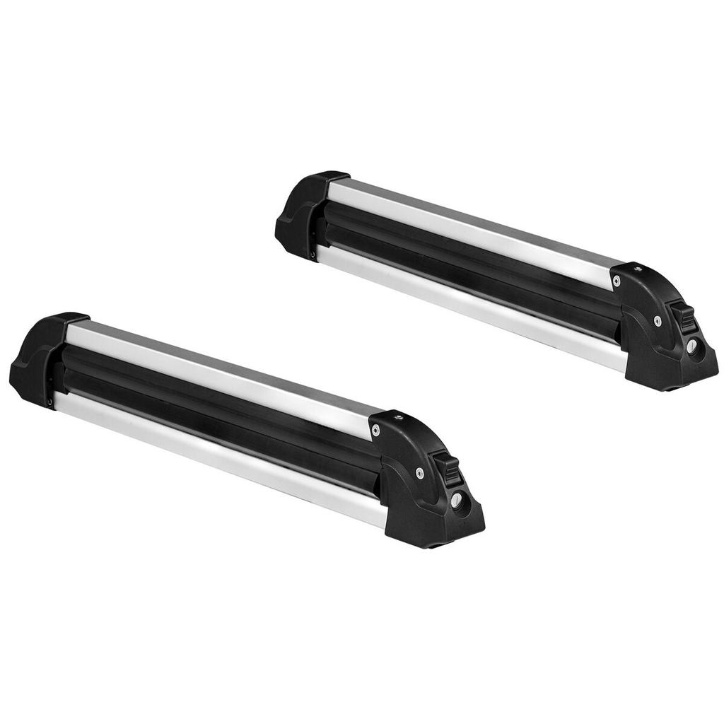 Porte-skis Snowboard de toit 31,7" Porte-skis Universel pour toit de voiture avec serrure