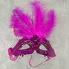 Hollow Out LED Glowing Mask Party Supplies Venice Masquerade Masks Feather Butterfly Mask  Party