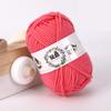 25g Milk Cotton Yarn Crochet Knitting Wool Needlework Dyed Lanas for Crochet Crafts Sweater Hat Dolls Scarf DIY Knitting Line