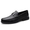 Men's Casual Genuine Cowhide Leather Business Shoes - Soft Surface British Style Hairdresser Footwear