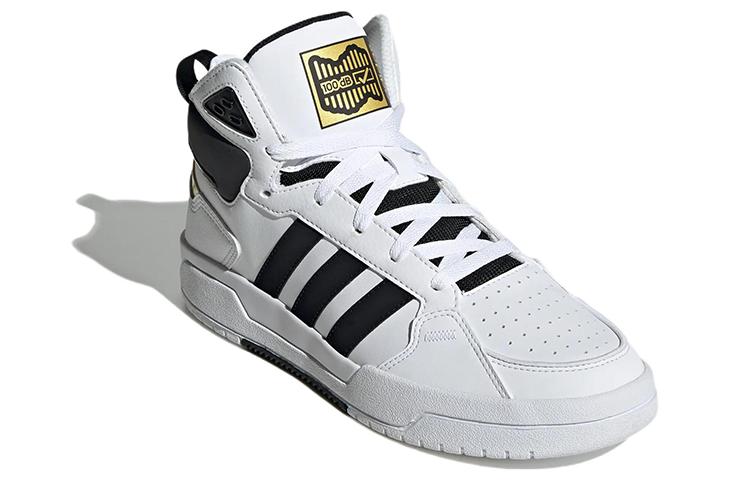 100DB Adidas Neo Mid 'Weiß Schwarz' GY4790