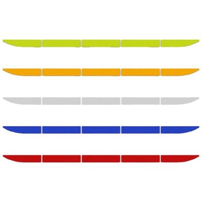 Easy Installation Car Trunk Adhesive Reflective Stickers Car Boot Tailgate Trim Sticker Reflection Warning Decal Strips