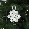 Handmade Christmas Tree  Pendant Santa Claus Mini Woolen Decor Premium Hanging Ornament  Versatile