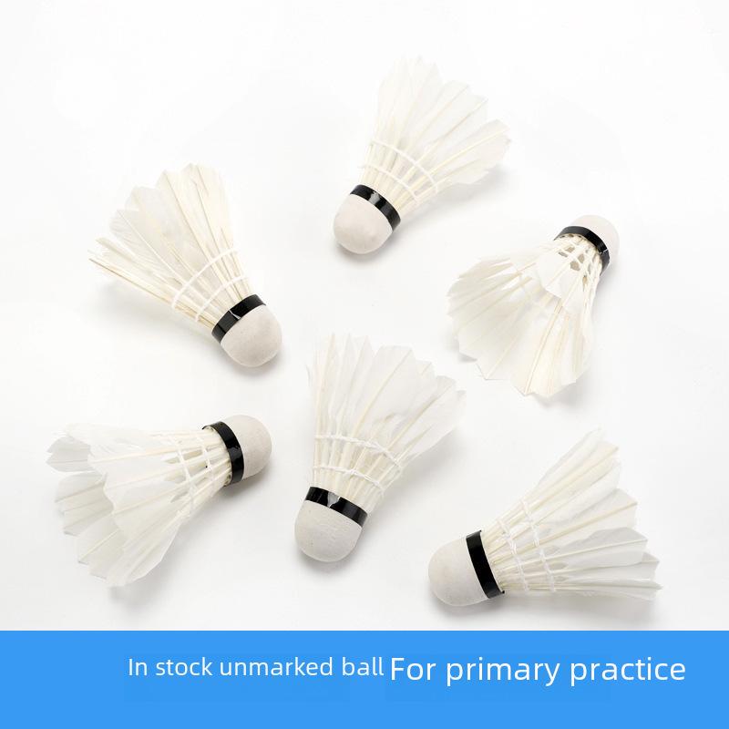 High-Quality Durable Badminton Feather Style Training Balls - Ready Stock