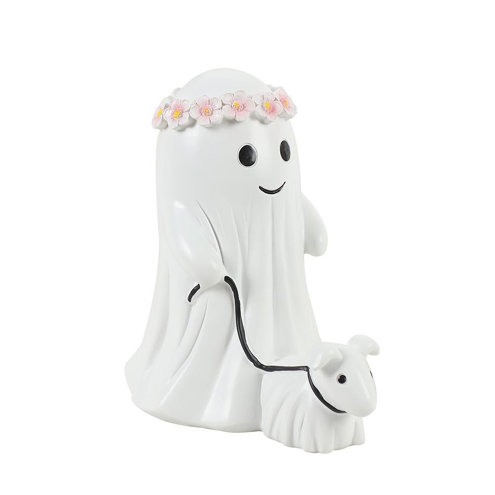 New ghost doll ornament Halloween creative home desktop couple anniversary souvenir funny