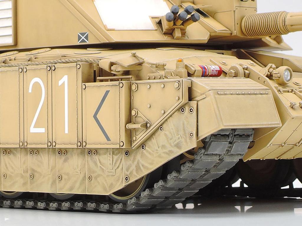 Tamiya Military Miniature Series 274 British Army Main Battle Tank Challenger II Iraq War Version Plastic Model Kit 35274 1/35 No.