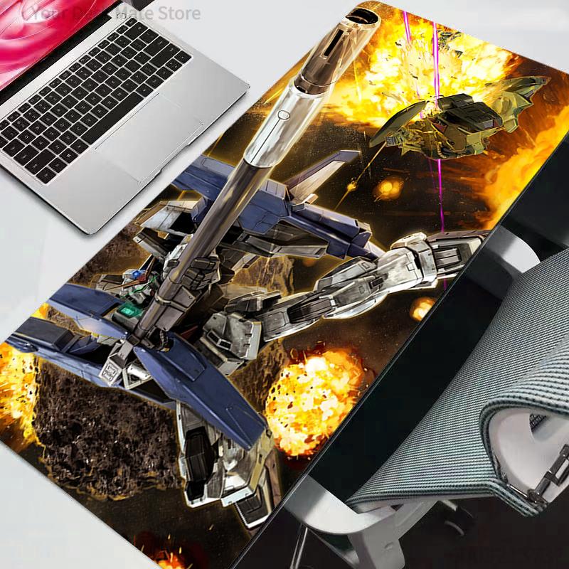 Big Mouse Pad Gamers Large Computer Extended Game New Mousepad Desk Mat Keyboard Rubber Mouse Pads Carpet Gundam anime