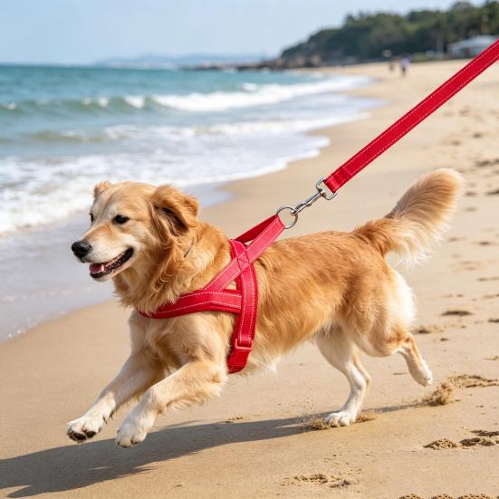 No Pull Dog Harness Breathable Mesh Padded Dog Harness Adjustable Reflective Escape Proof Dog Harness for Small Medium Large Dogs