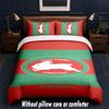 South Sydney Rabbitohs Design Bed Bedding Set 1 Duvet Cover + 2 Pillowcases Soft Breathable Household Bed Linens